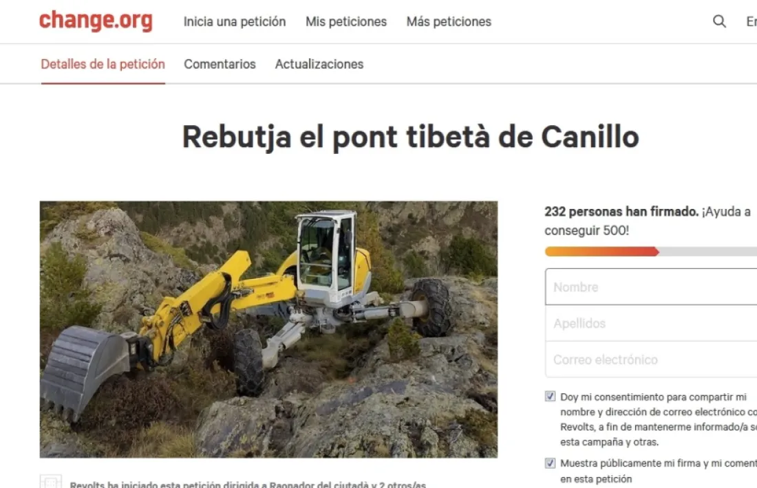 La iniciativa ja recull més de 200 firmes de suport.