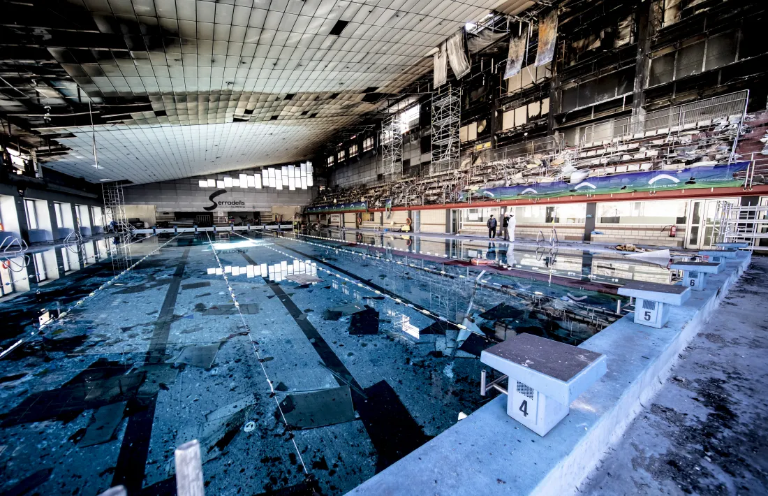 La reconstrucció del centre esportiu dels Serradells podrà començar.