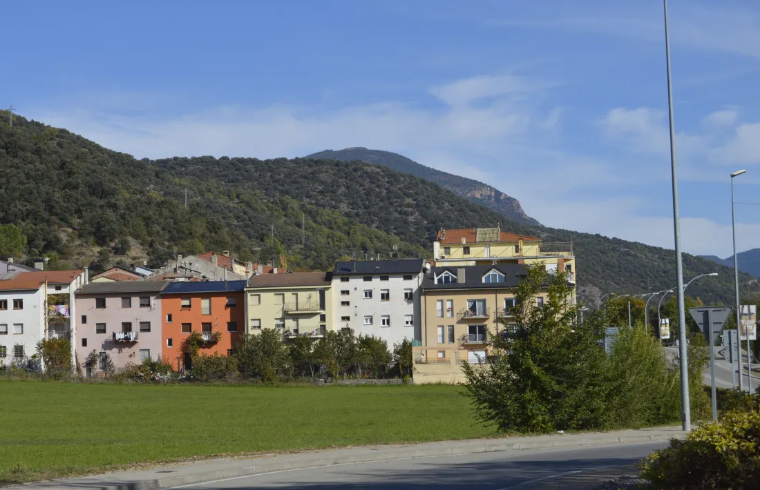 Vista del barri de Sant Antoni, a la Seu.