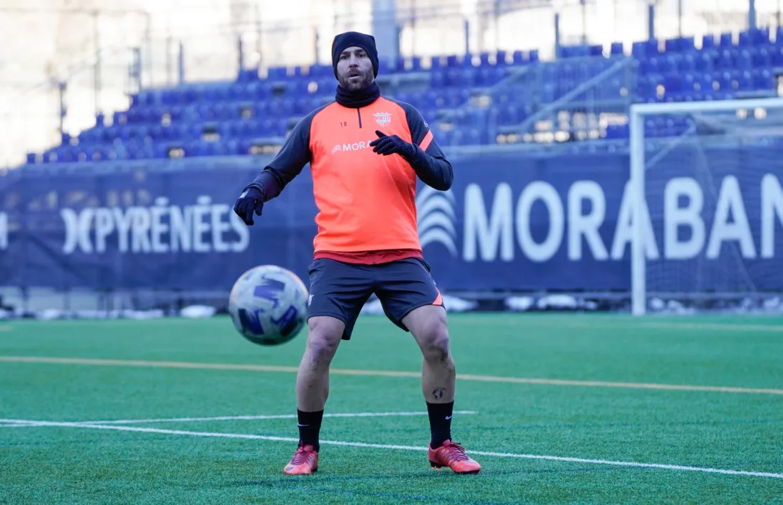 Víctor Casadesús, de l’FC Andorra. Foto: FC Andorra