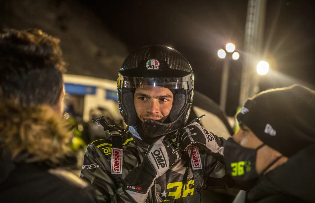 El pilot de MotoGP, Joan Mir, va destacar en la categoria GIAND de les GSeries. Foto: Fotoesport