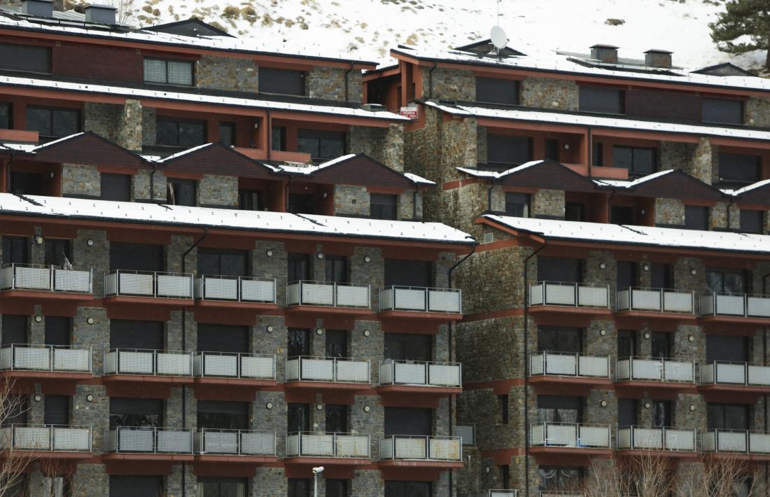 Un bloc d’apartaments turístics.