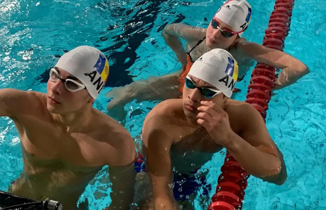 Els nedadors de la FAN, a Terrassa. Foto: FAN