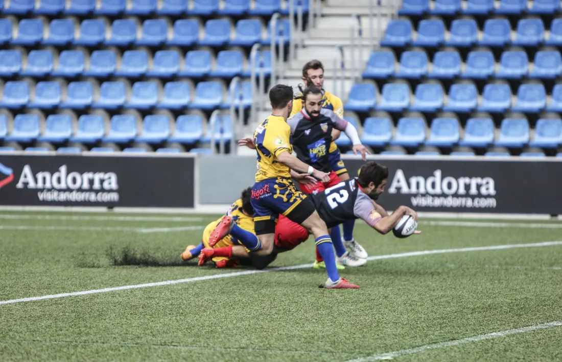 Juan Jiménez, en el seu únic partit oficial amb la samarreta del VPC. Foto: Facundo Santana