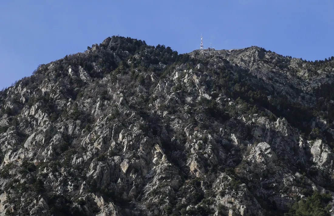 Una imatge del pic del Carroi.