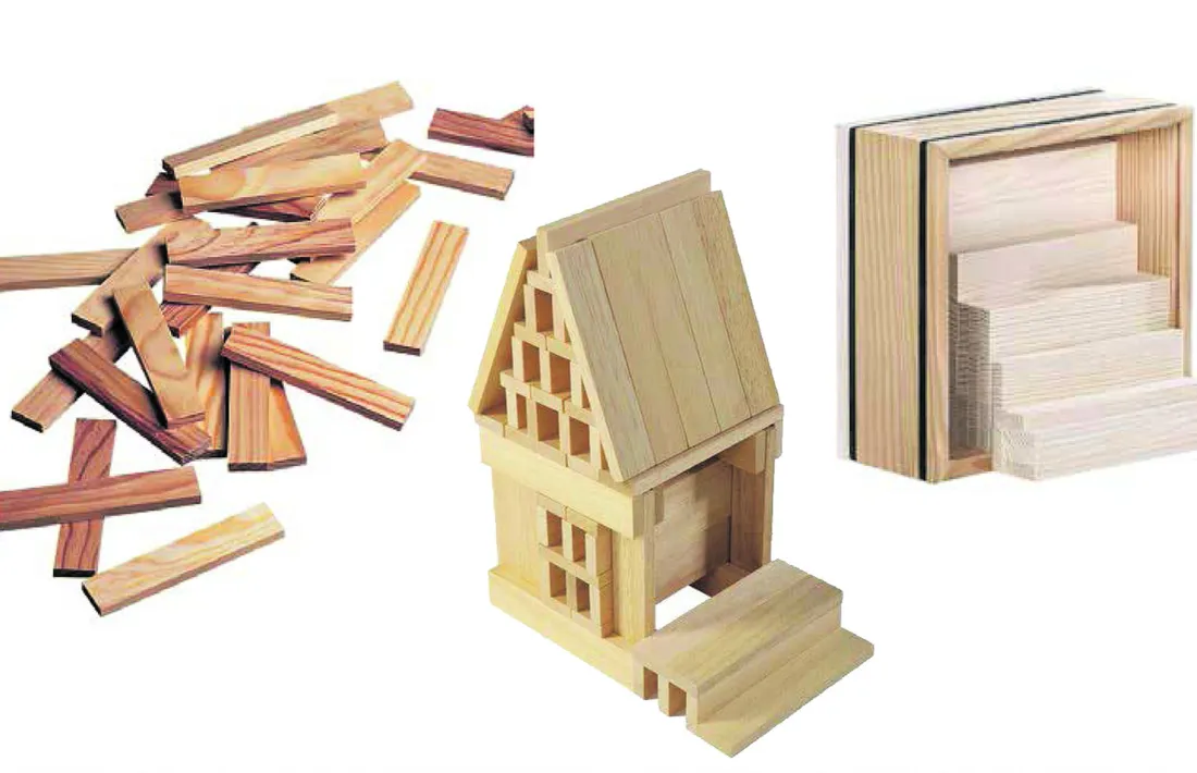 La biennal proposarà un joc arquitectònic: projectar una estructura més o menys habitable amb taules inspirades en el joc del Kapla.