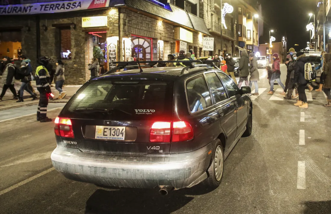 Agents de circulació de Canillo.