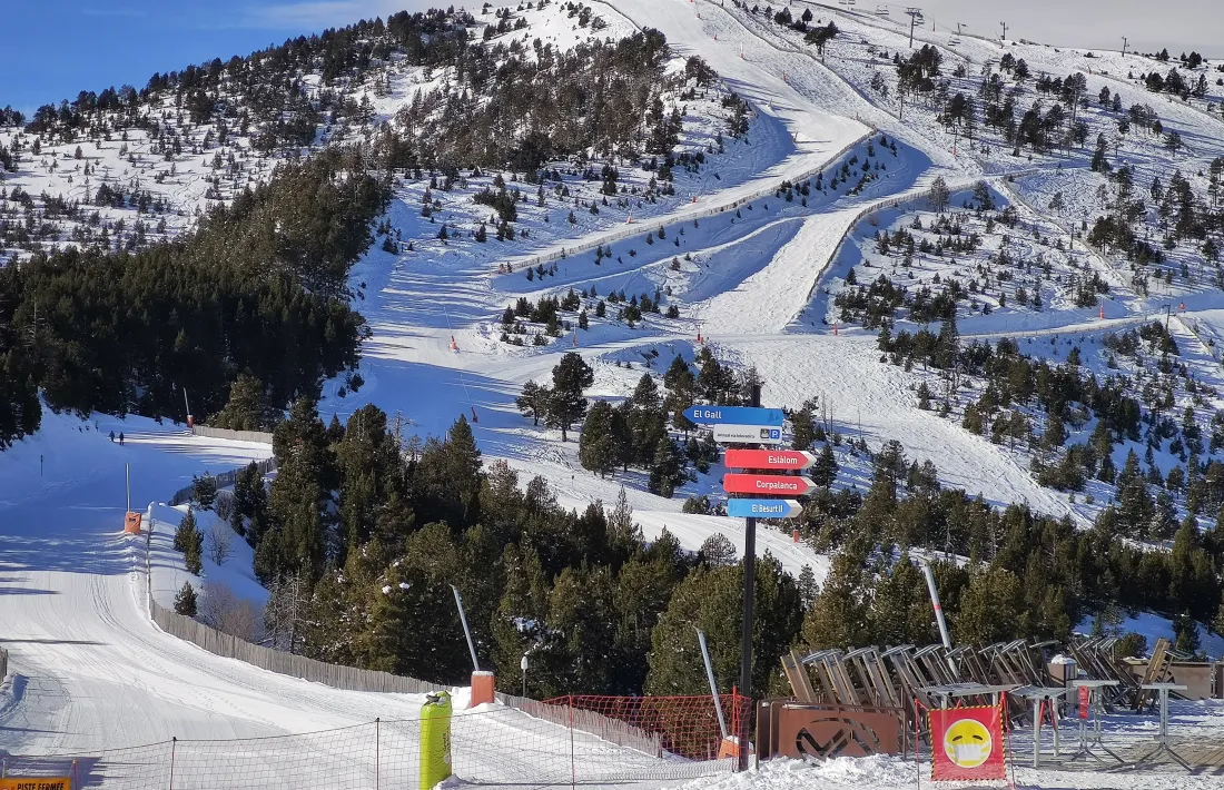 Pistes d’esquí del país.