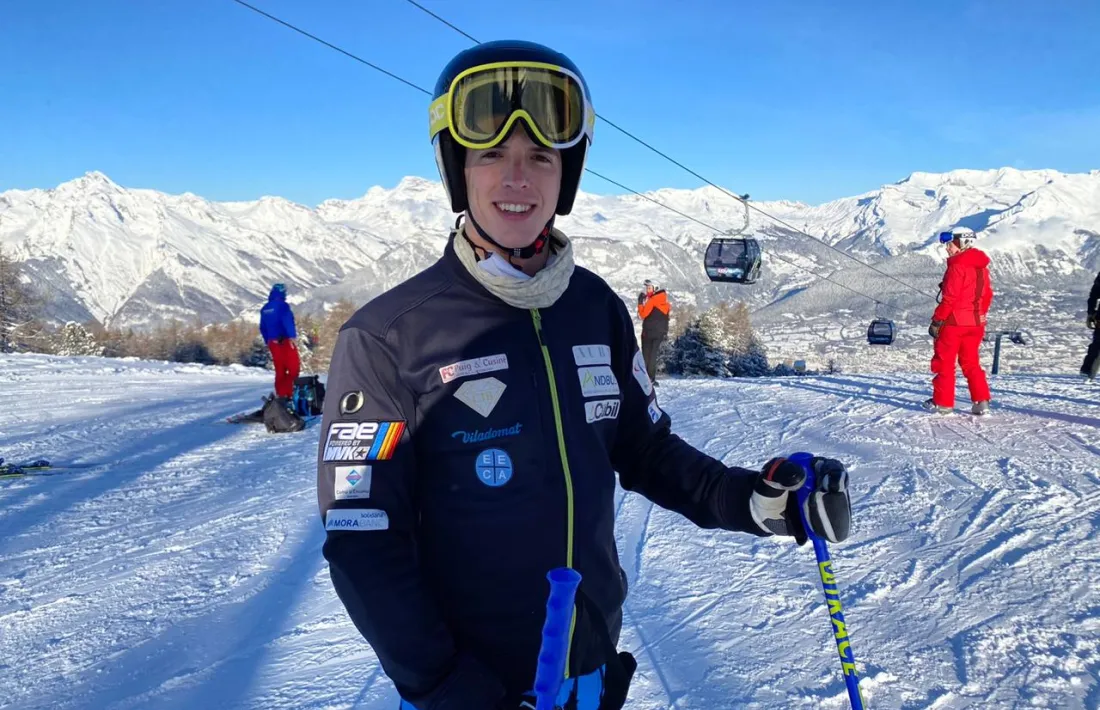 Roger Puig, a Veysonnaz. Foto: FAE