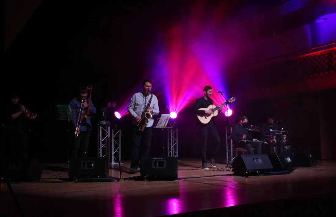 Concert de 'Els Pali' a l'Auditori Nacional d'Andorra.