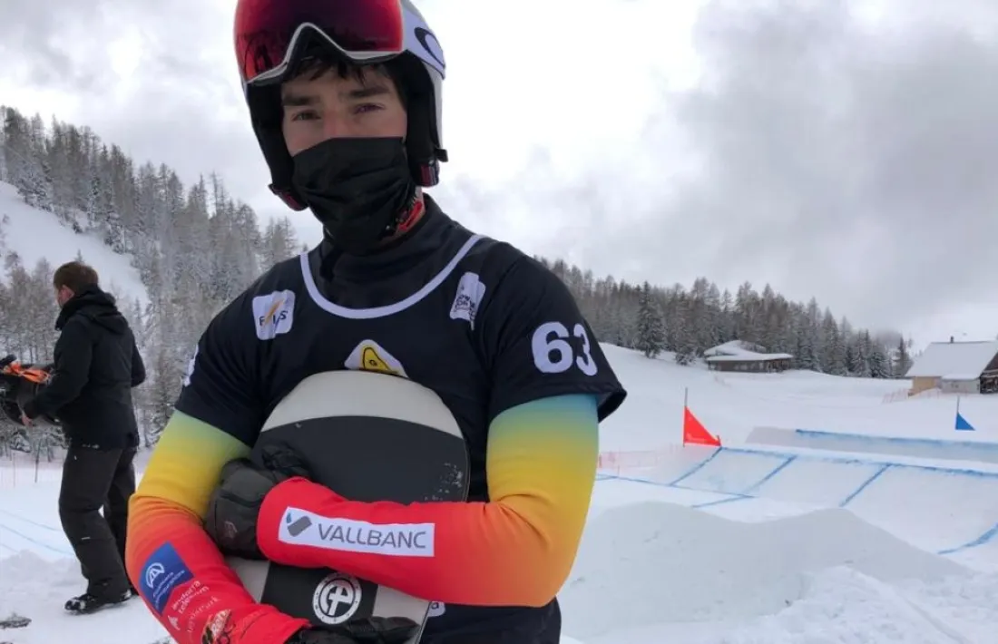 Lluís Marín, a Chiesa in Valmalenco. Foto: FAE