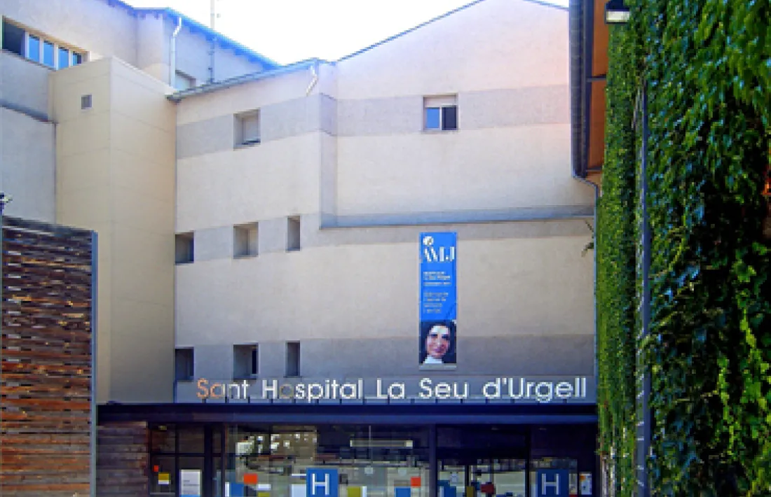 Façana de l'hospital de la Seu.