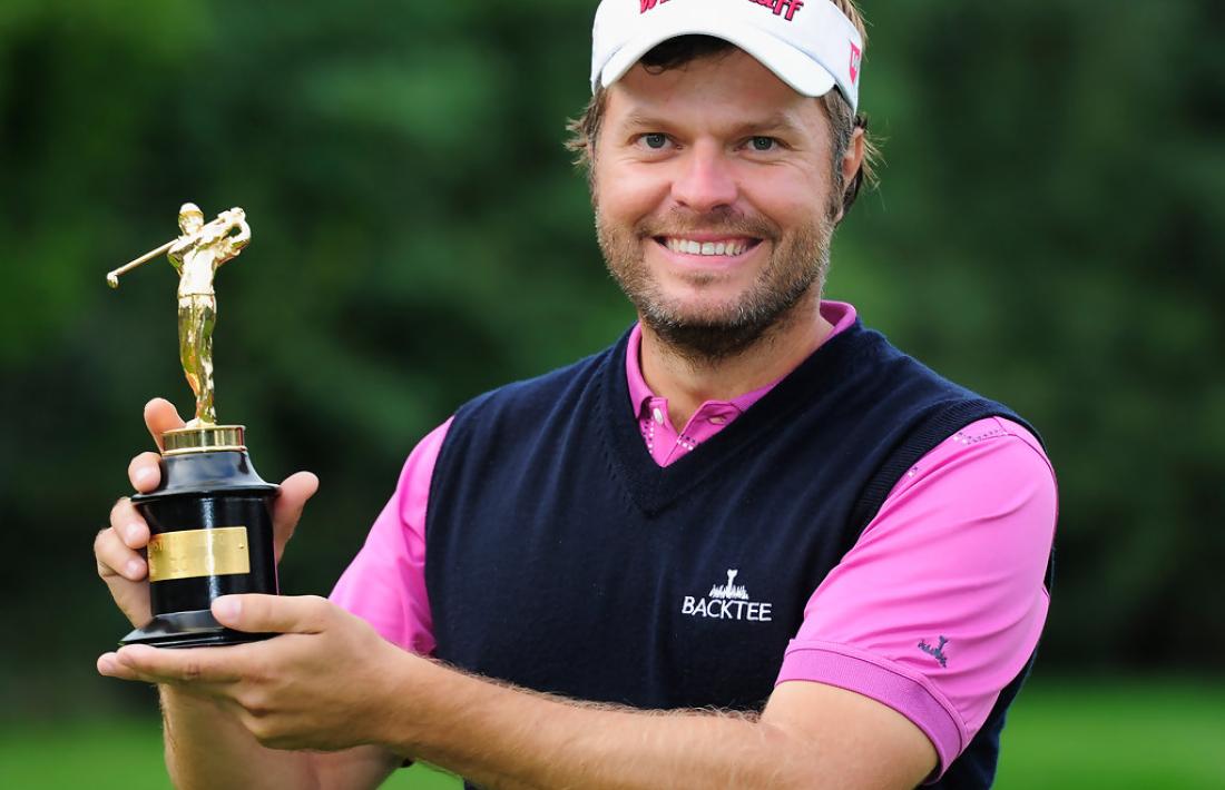 José Manuel Lara quan va guanyar el 2010 l’Obert d’Austràlia de golf. Foto: Twitter