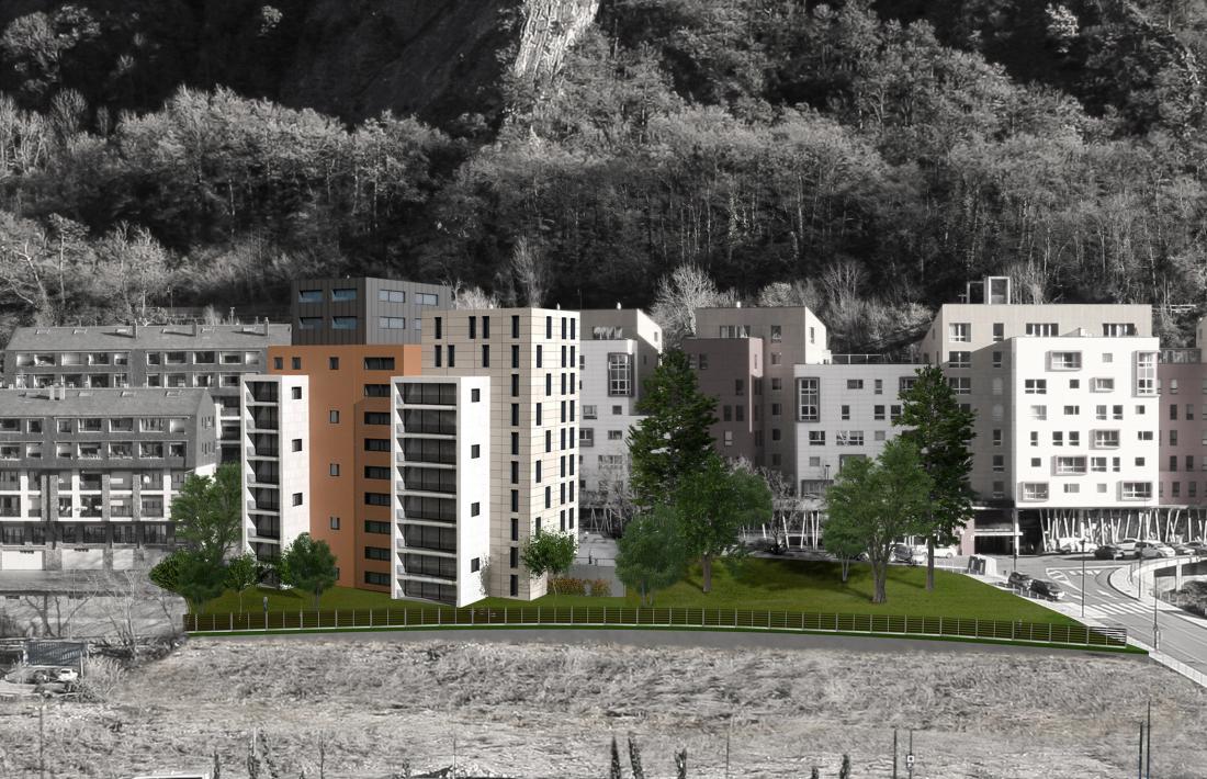 El projecte d'habitatges a preu assequible a Borda Nova.