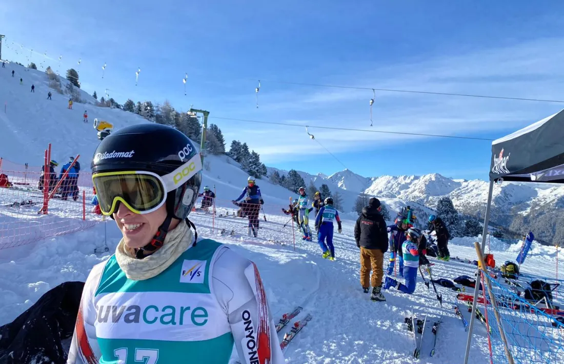 Roger Puig, a Veysonnaz. Foto: FAE