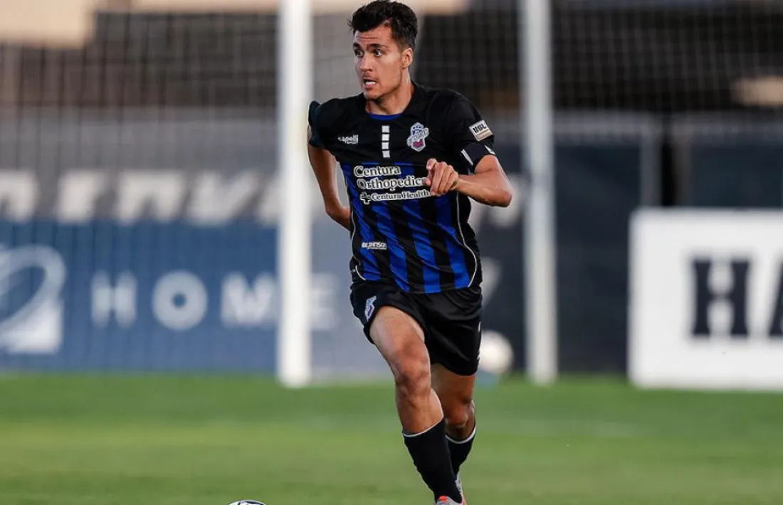 Joan Cervós, amb els Switchbacks.  Foto: Isaiah J. Downing / Colorado Springs