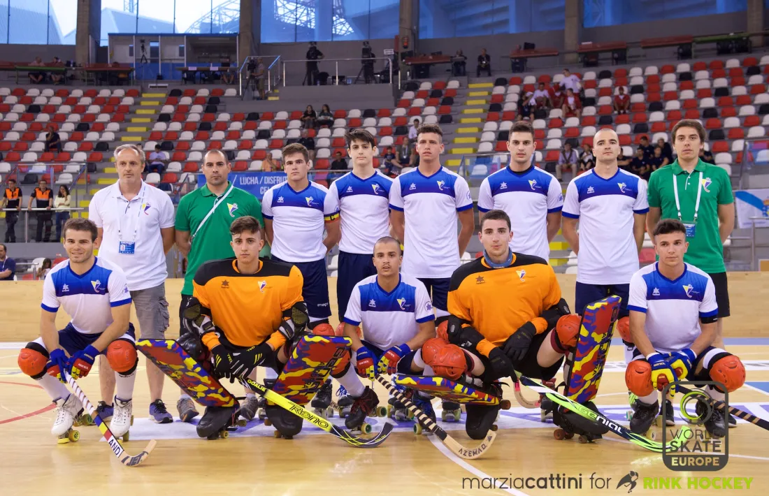  La selecció absoluta d’hoquei patins no podrà disposar els pròxims compromisos d’un total de vuit jugadors que surten a la imatge. Foto: Marzia Cattini