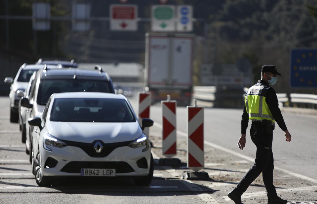 Els controls a la frontera hispanoandorrana continuaran, ja que per ara no s’ha pogut avançar en la flexibilització de la mobilitat.