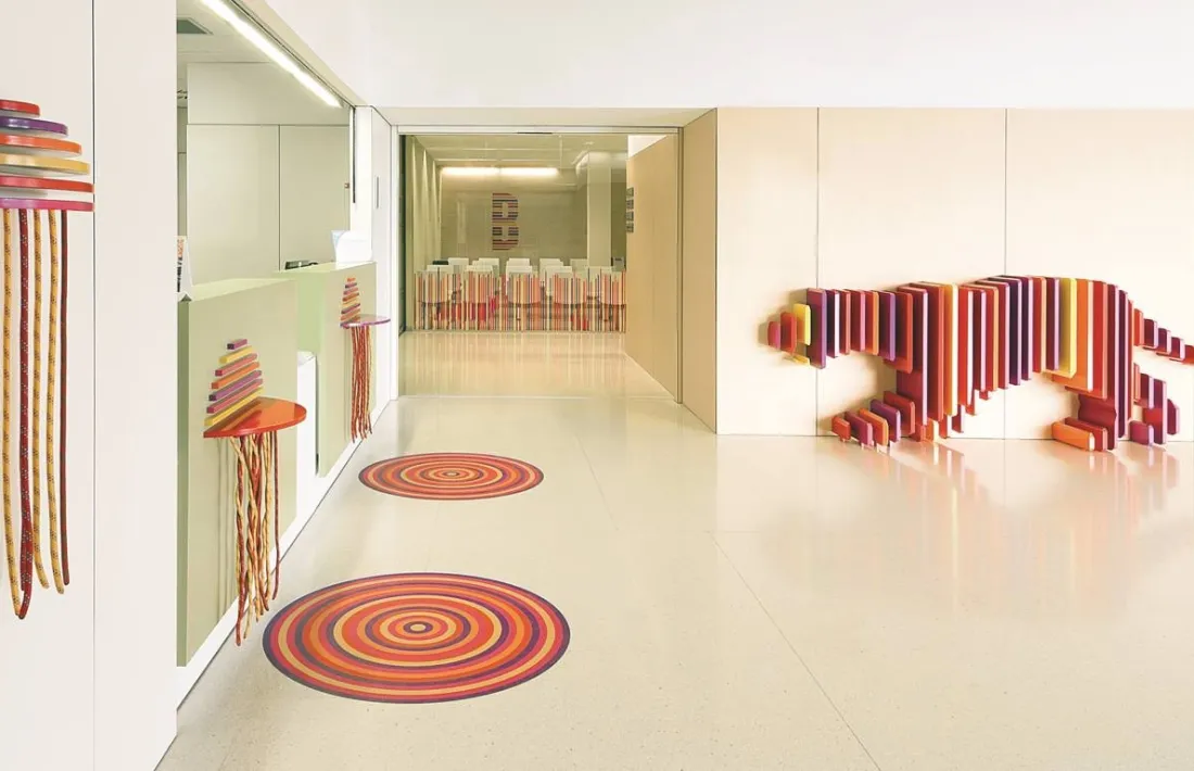 Un espai de la unitat d'oncologia infantil de Sant Joan de Déu.