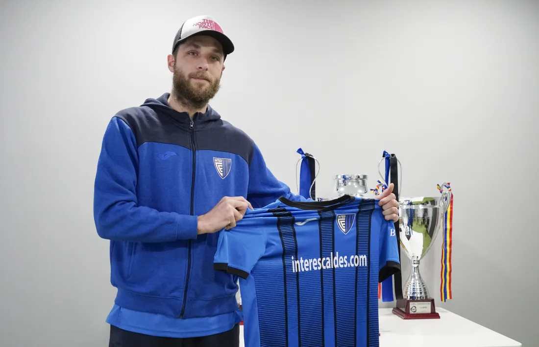 Adrià Gallego, fitxatge de l’Inter. Foto: Interescaldes.com