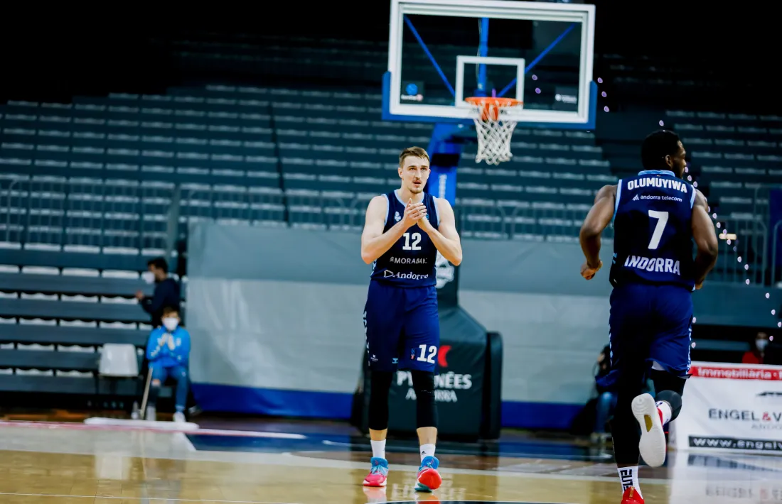 Tomasz Gielo, en l’últim partit. Foto: Martín Imatge