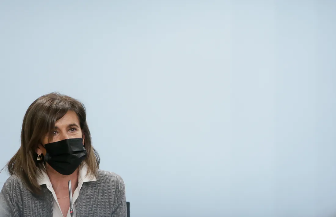 La ministra d'Educació i Ensenyament Superior, Ester Vilarrubla.