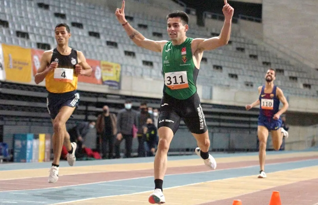 Nahuel Carabaña segueix batent rècords. Foto: JJ Vico