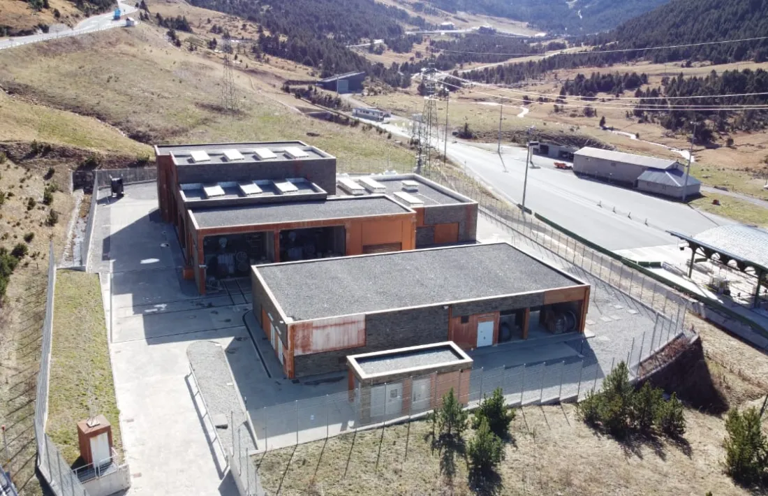 La zona on es farà el camp solar.