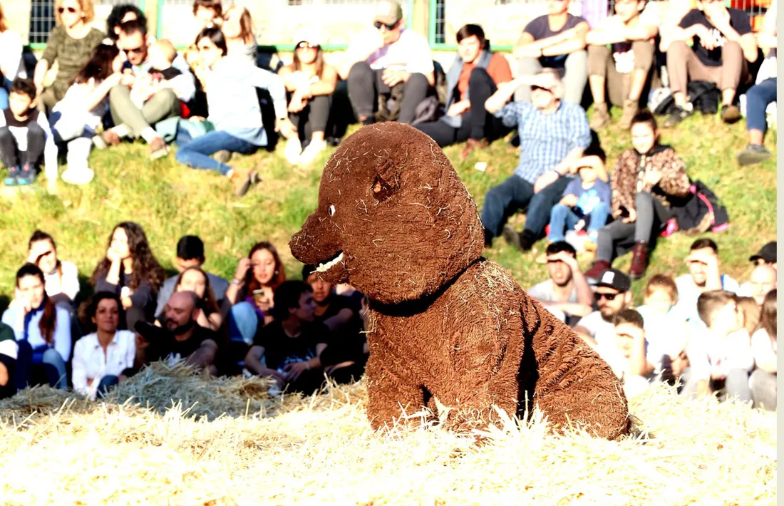 Foto d'arxiu del tradicional acte encampadà
