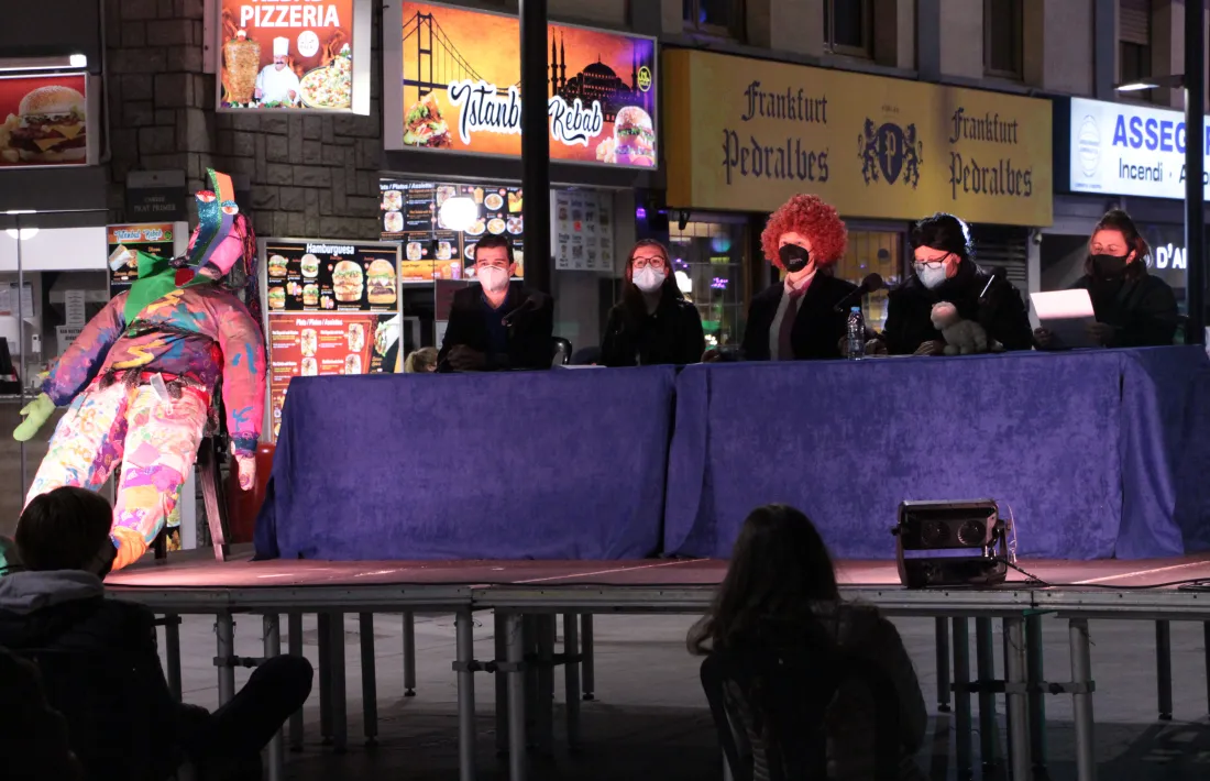 El judici del Carnestoltes, aquest vespre.