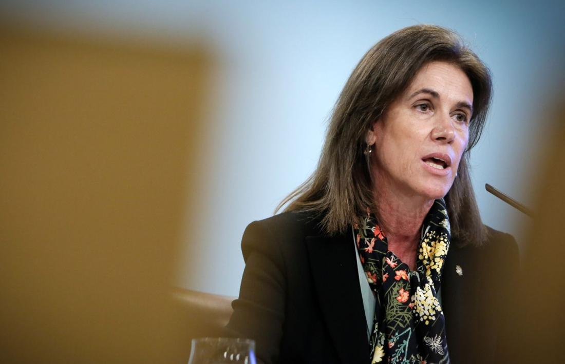 La ministra d'Educació i Ensenyament Superior, Ester Vilarrubla.