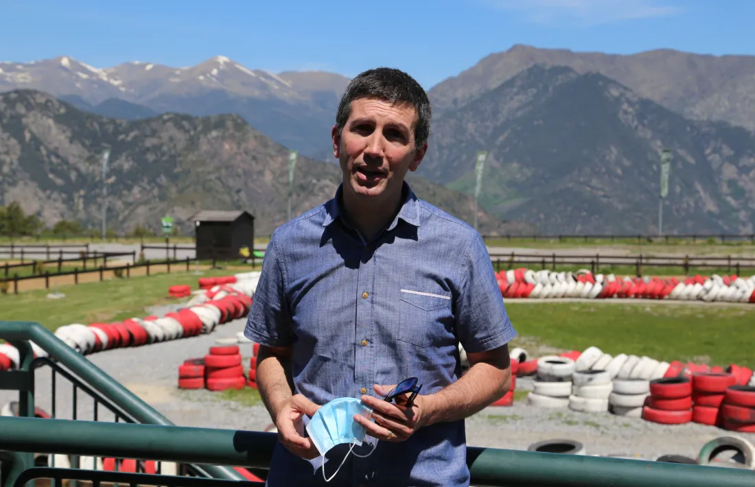 El director de Naturlandia, Xabier Ajona.