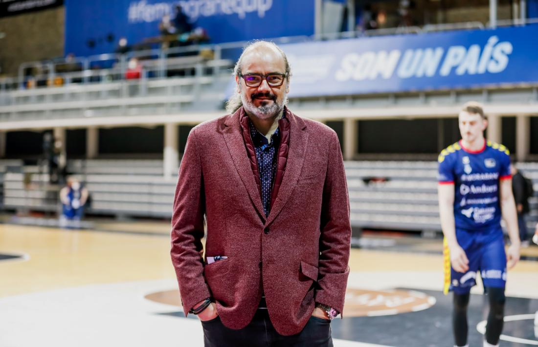 Francesc Solana, director esportiu del BC MoraBanc. Foto: Martín Imatge