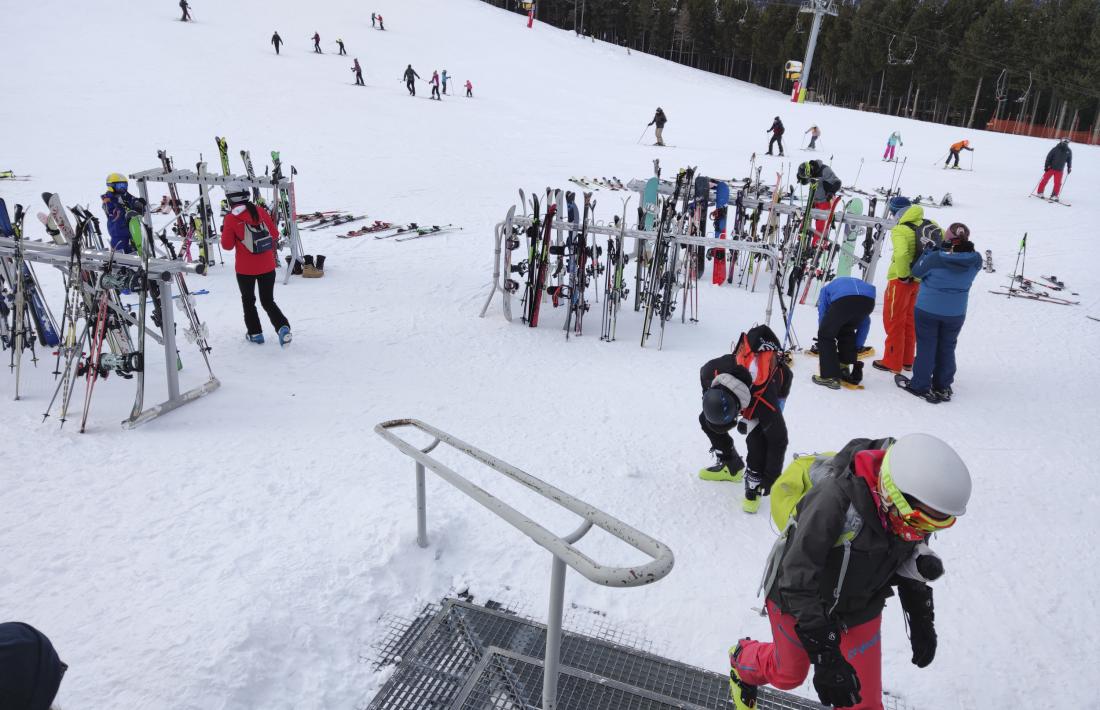Les pistes d’esquí de l’estació de Pal.
