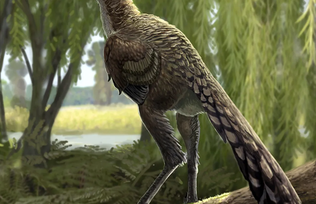 Recreació de l’aspecte en vida de la nova espècie que els paleontòlegs acaben de descriure