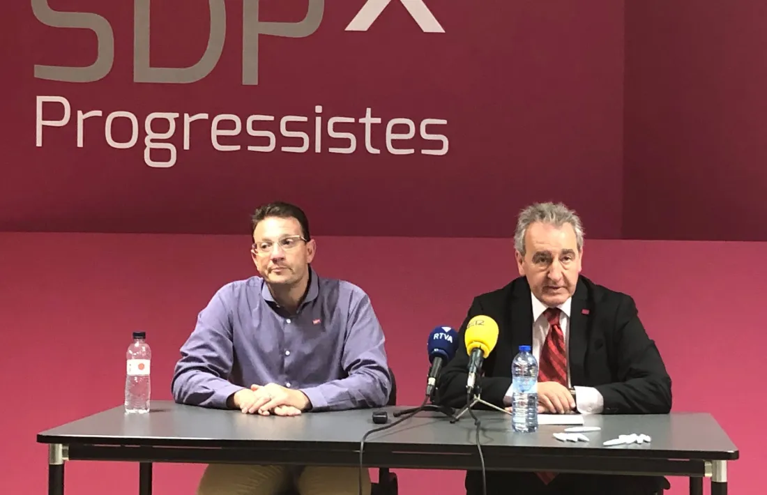 Josep Lluís Donsión i Jaume Bartumeu en una imatge d'arxiu.