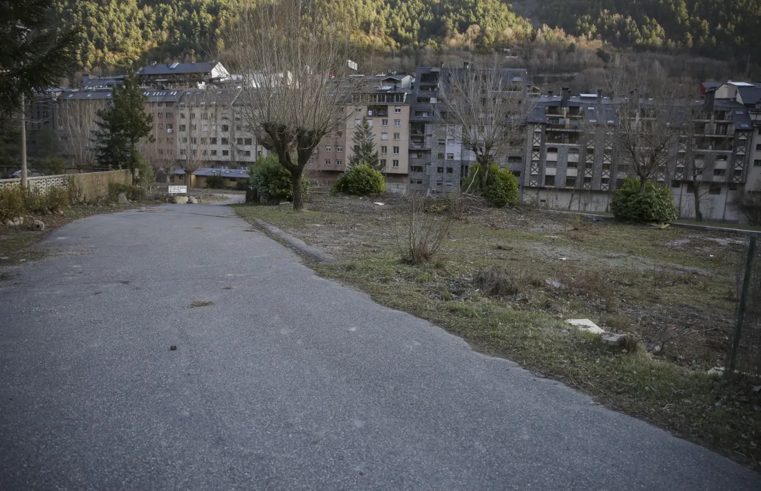 Els terrenys de l’antic Càmping Internacional d’Encamp estaran destinats al nou camp que vol construir la FAF. Foto: Facundo Santana