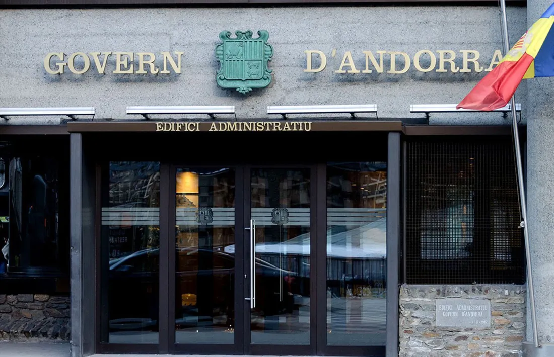 L'edifici administratiu del Govern.