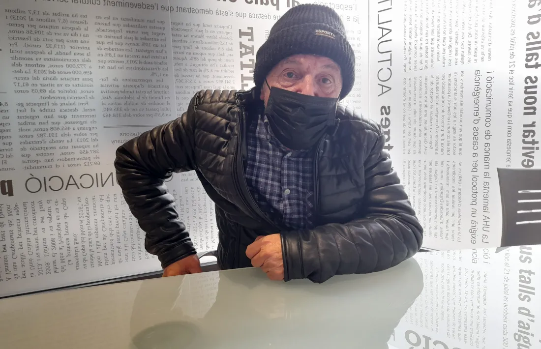 Júlio Martins té aquí la seva vida i com ell altres que es troben en la mateixa situació.