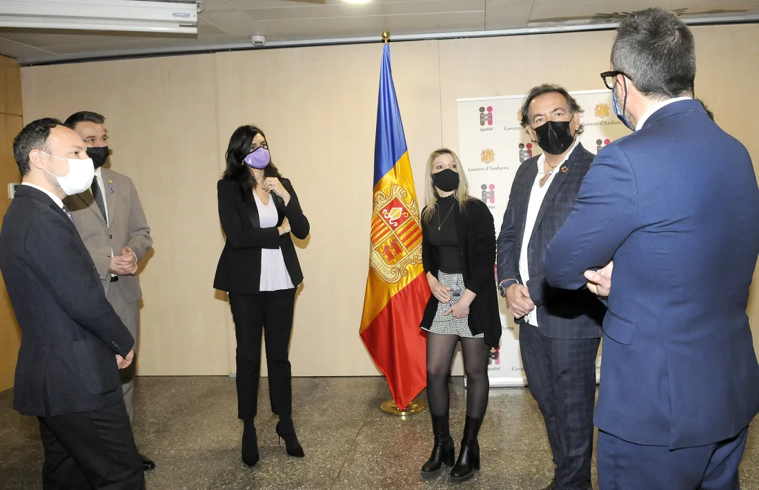 Un moment de l'entrega de premis, aquest matí.