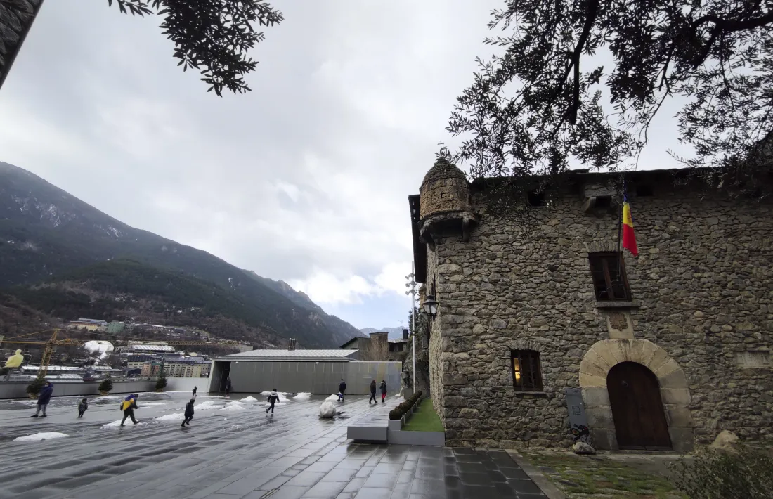La concentració s'havia de fer a la plaça del Consell General.