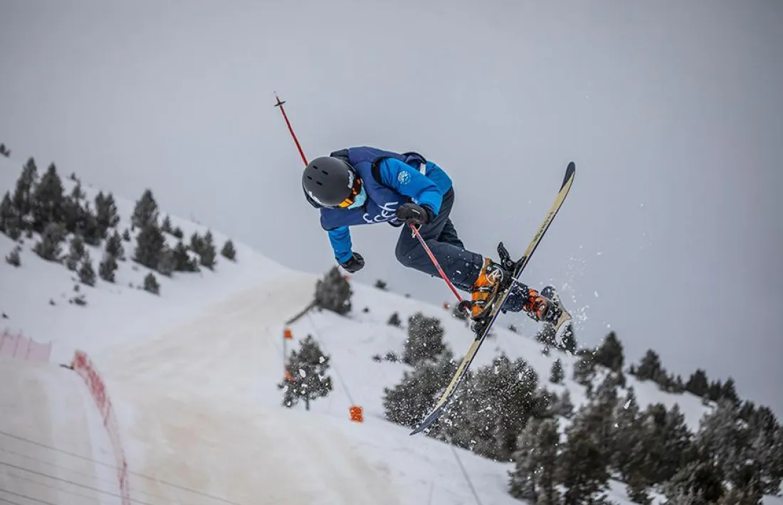 Primer podi per a l’Andorra Freestyle Club. Foto: AFC