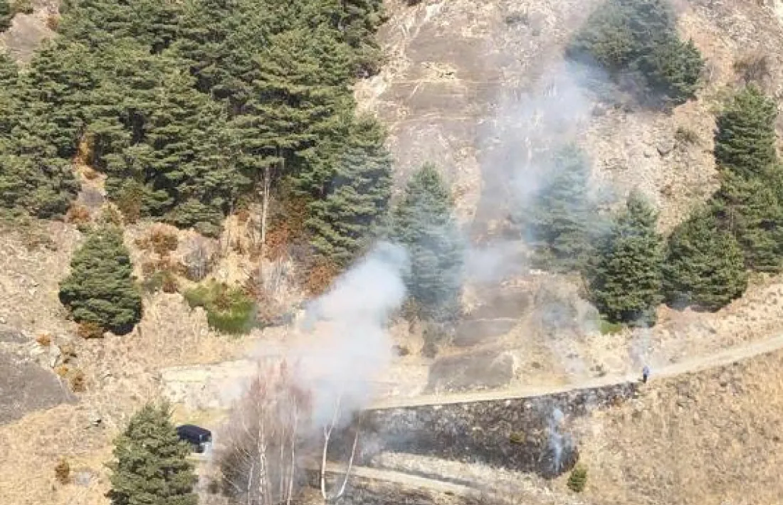 L'incendi ha tingut lloc a Ordino.