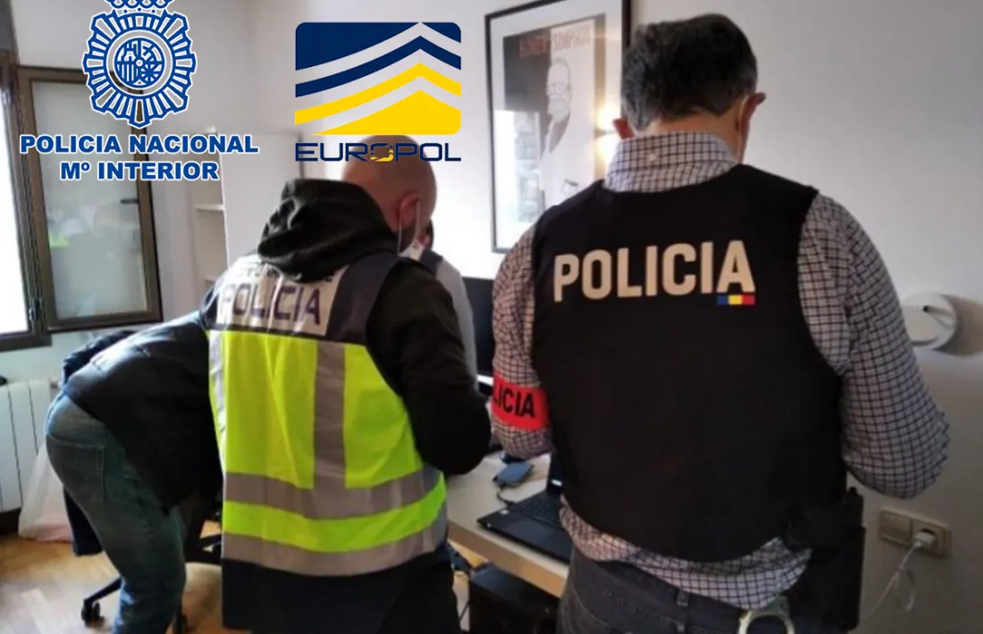 Un dels escorcolls efectuats el passat mes de febrer per policies espanyols i andorrans.