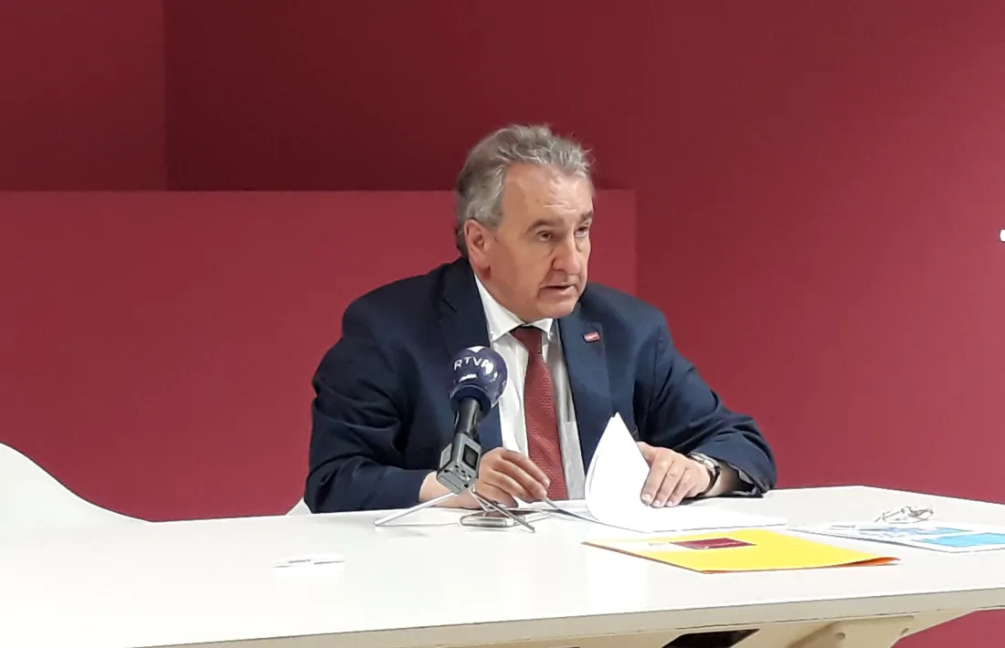 El president de Progressistes-SDP, Jaume Bartumeu,