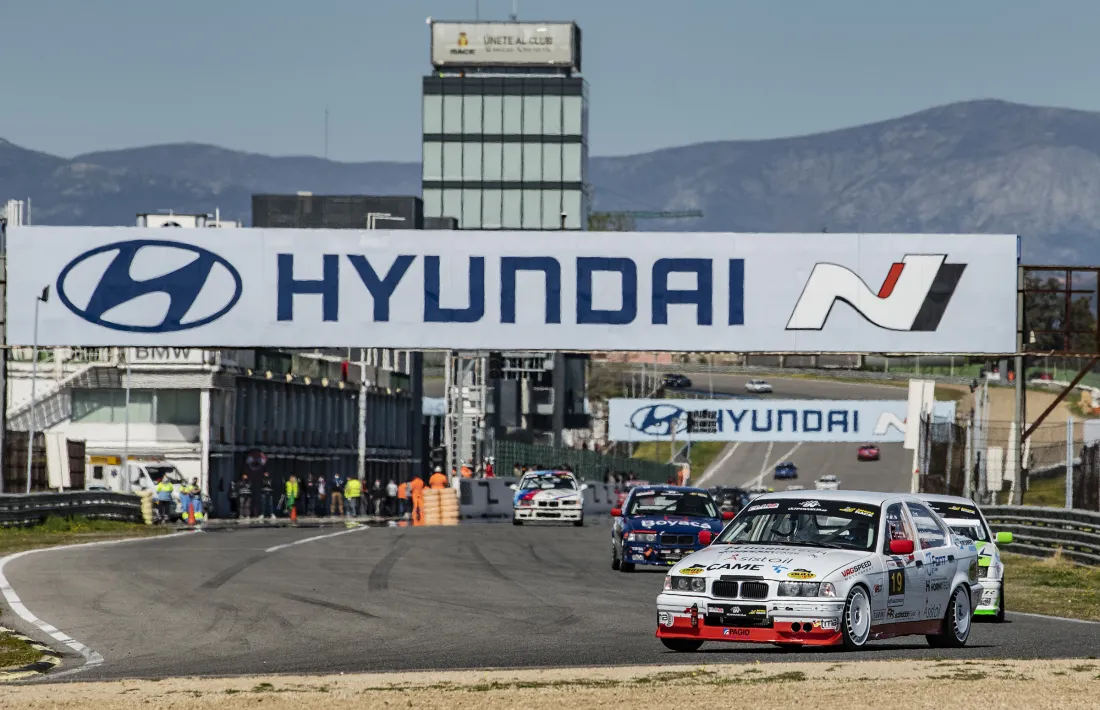 Joan Vinyes, al circuit del Jarama. Foto: Fotoesport