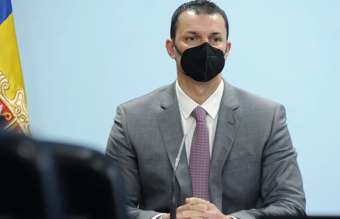 El ministre de Presidència, Economia i Empresa, Jordi Gallardo.