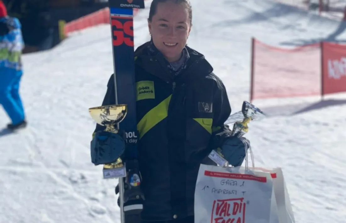 Íria Medina, segon lloc i millora de punts. Foto: FAE