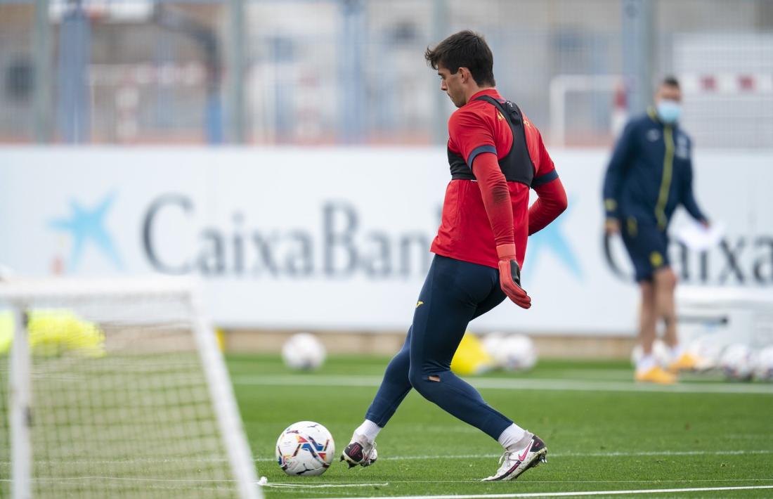 Iker Alvarez De Eulate, porter del Vila·real. Foto: Twitter