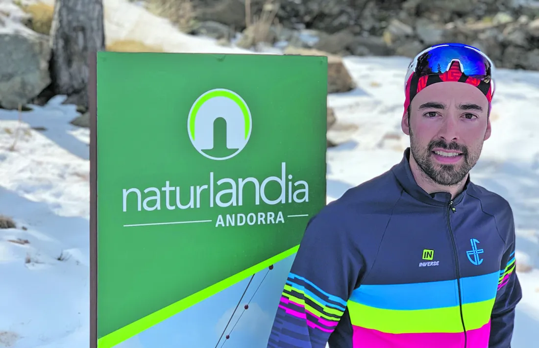 Xavier Jové, a Naturlàndia. Foto: Foto cedida per Xavier Jové